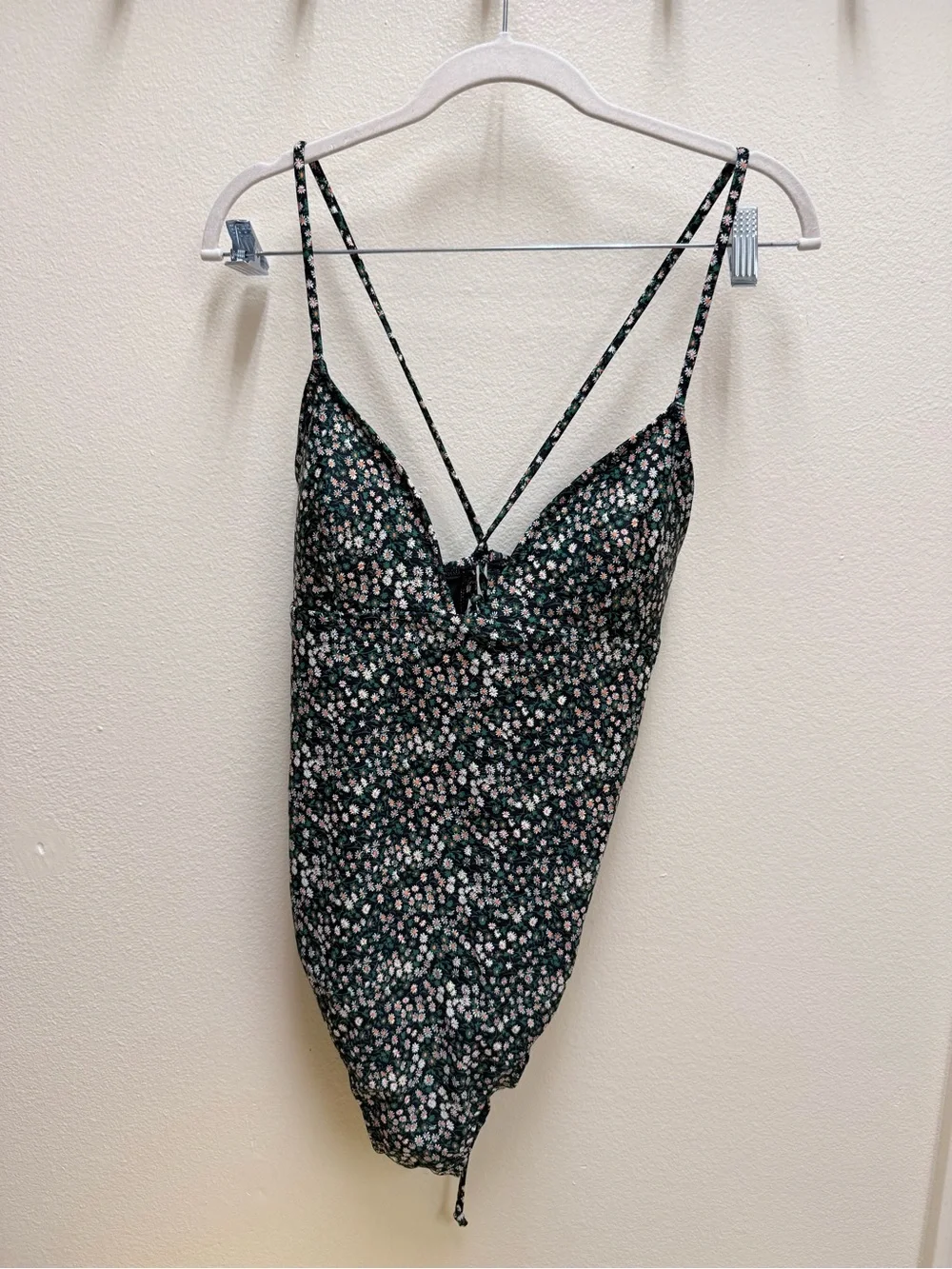 J. Crew black floral